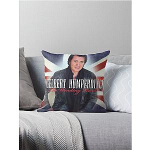 Engelbert country rock singer Throw Pillow