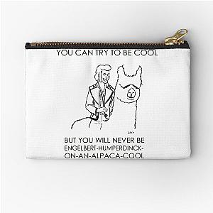 Engelbert Humperdinck on an alpaca Zipper Pouch