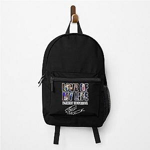 Top Love Of My Life Engelbert Humperdinck Signature Backpack