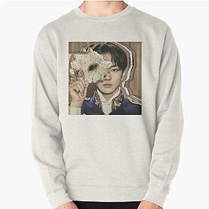 Enhypen Sweatshirts - Jungwon ENHYPEN Border Pullover Sweatshirt RB3107
