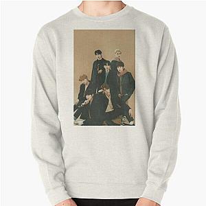 Enhypen Sweatshirts - ENHYPEN Group Photo Aesthetic Pullover Sweatshirt RB3107