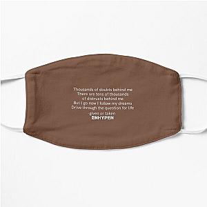 Enhypen Face Masks - ‘Given Or Taken’ Lyrics Flat Mask RB3107