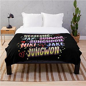 Enhypen Blanket - Enhypen kpop Throw Blanket RB3107