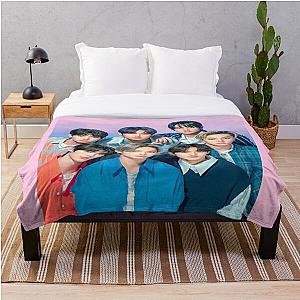 Enhypen Blanket - ENHYPEN Group Photo Throw Blanket RB3107