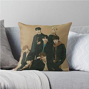 Enhypen Pillows - ENHYPEN Group Photo Aesthetic Throw Pillow RB3107