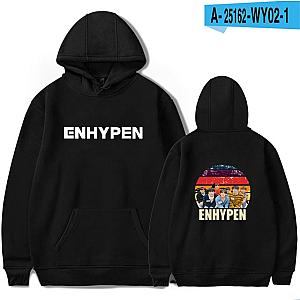 Enhypen Hoodie - Kpop Logo Printed Casual 2020 Pullovers Clothing Hoodies