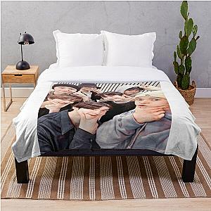 Enhypen Blanket - Group Photo 6 Throw Blanket RB3107