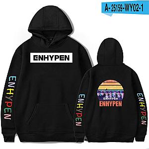 Enhypen Hoodie - Kpop Printed Unisex Hooded Hoodies