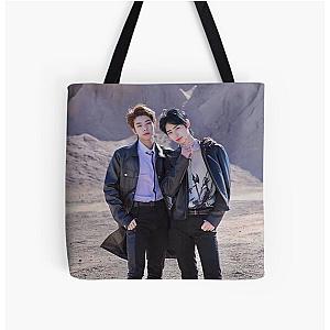 Enhypen Bags - Jake and Sunghoon 2021 All Over Print Tote Bag RB3107