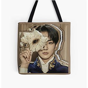 Enhypen Bags - Jungwon ENHYPEN Border All Over Print Tote Bag RB3107