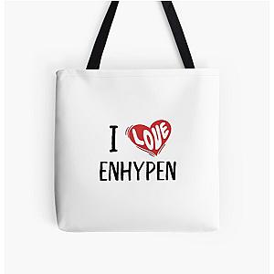 Enhypen Bags - I Love Enhypen All Over Print Tote Bag RB3107