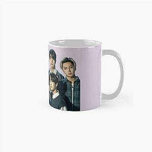 Enhypen Mugs - 2021 ENHYPEN Group  Purple Background Classic Mug RB3107