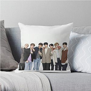 Enhypen Pillows - ENHYPEN Group Photo Throw Pillow RB3107
