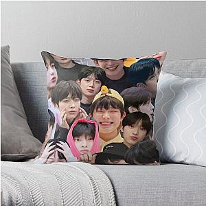 Enhypen Pillows - Kim Sunoo Collage Throw Pillow RB3107