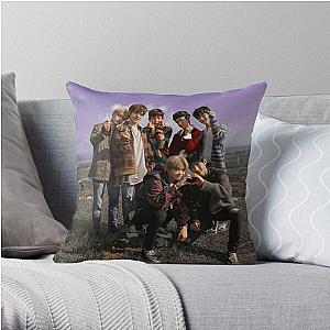 Enhypen Pillows - ENHYPEN Group Photo Throw Pillow RB3107