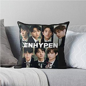 Enhypen Pillows - Enhypen Group Throw Pillow RB3107