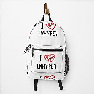 Enhypen Backpacks - I Love Enhypen Backpack RB3107