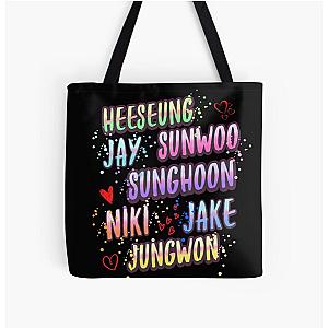Enhypen Bags - Enhypen kpop All Over Print Tote Bag RB3107