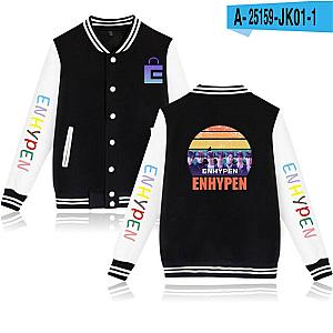 Enhypen Jacket - Best-selling Baseball Uniform School Unisex Jackets