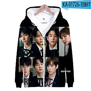 Enhypen Jacket - New Item Printed Streetwear Jackets
