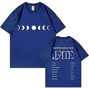 Enhypen T-Shirts – Kpop Bands Enhypen Fate World Tour T