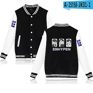 Enhypen Jacket - Baseball Uniform Printed Jackets