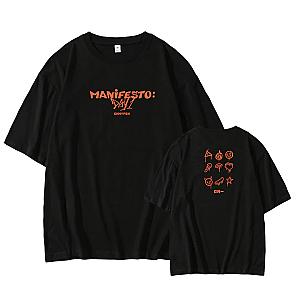 Enhypen T-Shirts - MANIFESTO : DAY 1 Cute Icon Classic T-shirt