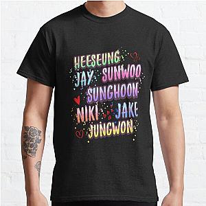 Enhypen T-Shirts - Enhypen kpop Classic T-Shirt RB3107
