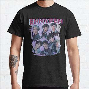 Enhypen T-Shirts - Enhypen OT7 Design Classic T-Shirt RB3107