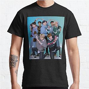 Enhypen T-Shirts - 2021 Original Heart Pose Classic T-Shirt RB3107