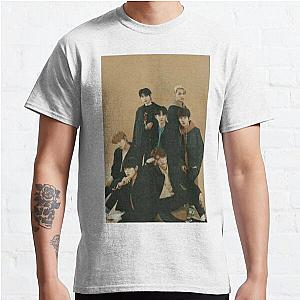 Enhypen T-Shirts - ENHYPEN Group Photo Aesthetic Classic T-Shirt RB3107