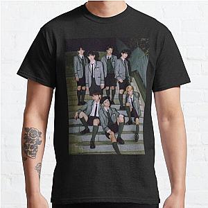 Enhypen T-Shirts - ENHYPEN Group Photo Classic T-Shirt RB3107