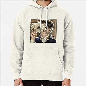 Enhypen Hoodies - Jungwon ENHYPEN Border Pullover Hoodie RB3107