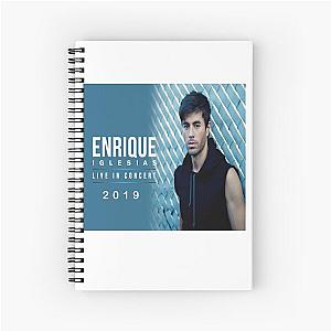 enrique iglesias Spiral Notebook