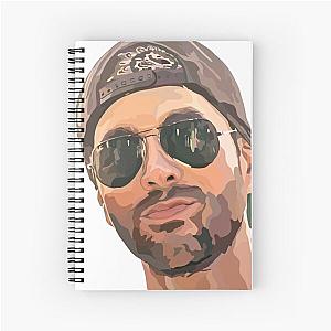 Enrique Iglesias Me Pase Spiral Notebook