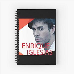 enrique iglesias red tour 2022 masgust Spiral Notebook