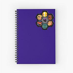 Enter the Gungeon Character Select Spiral Notebook