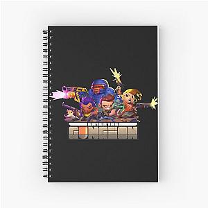 Enter The Gungeon Retro The Gungeoneers Spiral Notebook