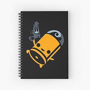 Enter The Gungeon Bullet Fanart Spiral Notebook