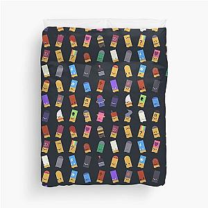 Enter the Gungeon Duvet Cover - Black - Kin Kollection