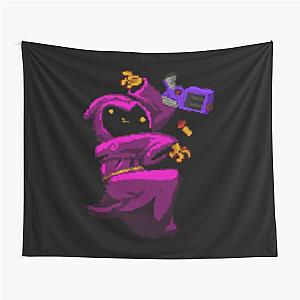 Funny Enter The Gungeon Cultist Christmas Tapestry