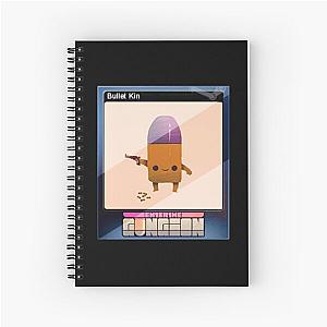 Enter The Gungeon Bullet Kin Spiral Notebook