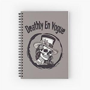 Deathly En Vogue  Spiral Notebook