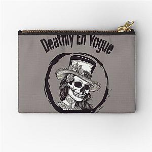 Deathly En Vogue  Zipper Pouch