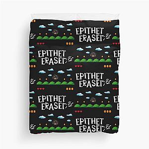 epithet erased, epithet erased funny, epithet erased cute, epithet erased dog Duvet Cover