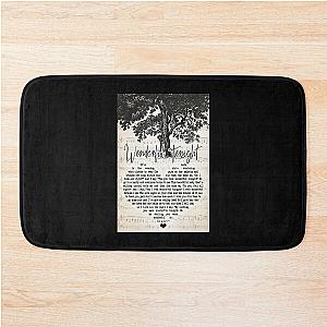 Wonderful Tonight Lyrics - Eric Clapton Bath Mat