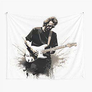 Eric Clapton Lookalike Vectorized Tapestry