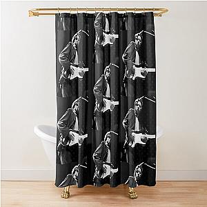 Eric Clapton - BW Photograph Shower Curtain