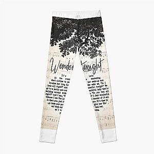 Wonderful Tonight Lyrics - Eric Clapton Leggings