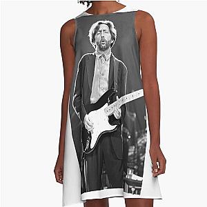 Eric Clapton - BW Photograph A-Line Dress